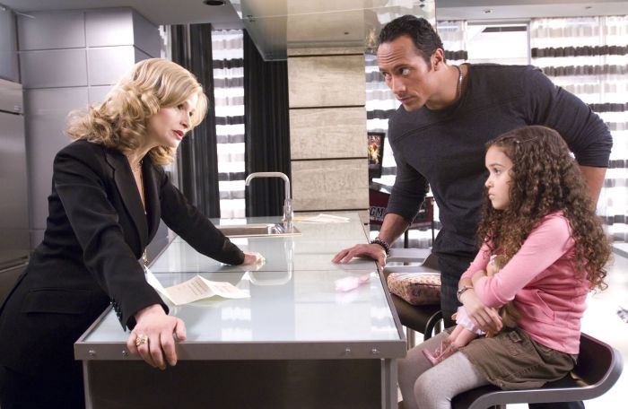 The game plan - Kyra Sedgwick, Dwayne Johnson, Madison Pettis