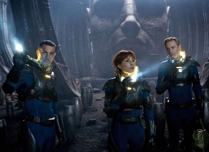 Prometheus - Logan Marshall-Green, Noomi Rapace, Michael Fassbender